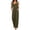 *Army Green, variant on VBVC Women's Tie Shoulder Sleeveless Wide Leg Jumpsuit, U-Neck High Waist Romper For Women, Ladies' Loose Summer Jumpsuit with Pockets,Army Green,S-2XL