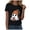 Black, variant on Halloween Shirts for Women Boo T Shirt Cute Ghost Graphic Tees Halloween Spooky Season Short Sleeve Tee Tops (Grey, XXL)