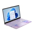 thumbnail image 2 of HP 15-fd0123ds 15.6-Inch HD Touchscreen Laptop Intel N-Series 4GB RAM 128GB UFS Windows 11 Home S, Lavender, 2 of 5