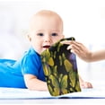 thumbnail image 5 of 5 PCS Colorful Butterfly Antique Violin Baby Muslin Washcloths, Music Theme Soft Absorbent Face Towel Burp Cloths Cotton Bath Wipes Infant Wash Cloth for Newborn Boys Girls, 5 of 7