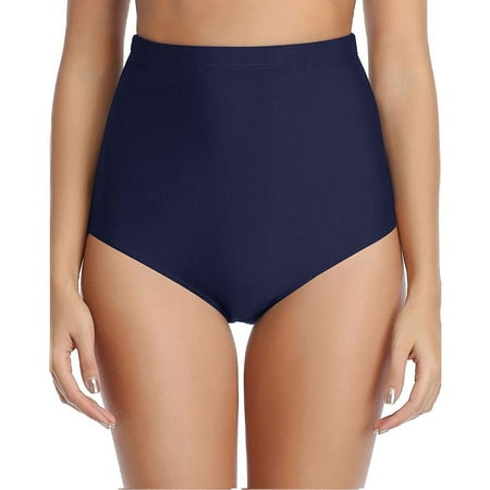 HYSYSB Thong Bathing Suit for Women balconette Bras for Women side Tie Bikini Bottom ruched Swim Bottoms bathing Swim Swimwear Swimsuit Shorts Bottom Waisted Pants Bikinis bikini Shorts Blue L