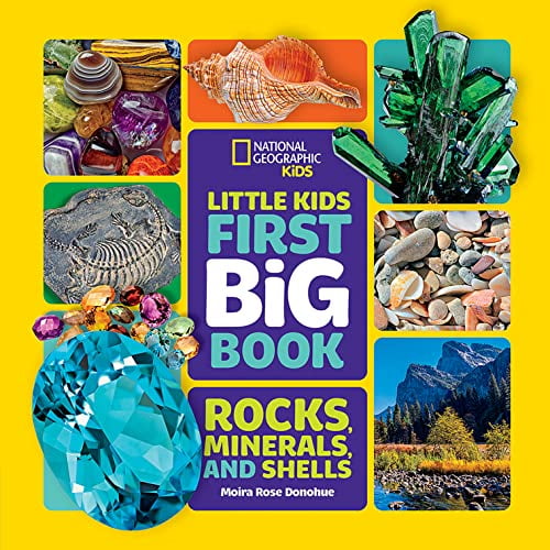 Pre-Owned National Geographic Little Kids First Big Book of Rocks, Minerals & Shells (Hardcover) 1426372221 9781426372223