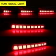 thumbnail image 2 of GTINTHEBOX Smoked Rear Reflector LED Tail Brake Sequental Signal Light 2020-2021 Toyota Corolla, 2 of 9