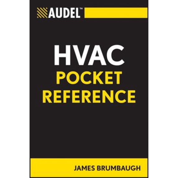 Pre-Owned Audel HVAC Pocket Reference, 9780764588105, 0764588109, Paperback,