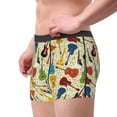 thumbnail image 3 of Rateoe Different Kind Of Guitars Mens Boxer Briefs Poly Spandex Performance Boxer Briefs Underwear Hem Boxer Briefs - Small, 3 of 8