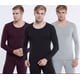 thumbnail image 4 of Conjunto de ropa interior térmica para hombre, calzoncillos largos con capa base con forro polar, conjuntos térmicos para hombre, 4 of 4