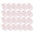 thumbnail image 1 of Kids Paper Clips, Strong Metal Office Clips 100Pcs Electroplated Exquisite Color  For Documents, 1 of 8