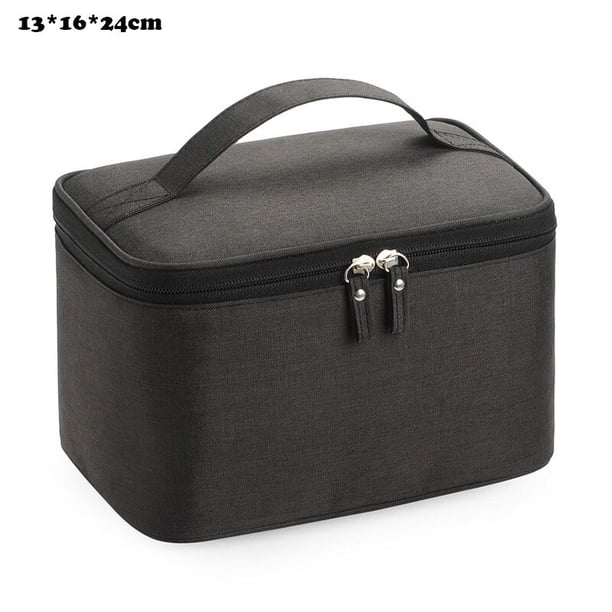 Bolsa de cosméticos de gran capacidad para Mujer, bolsa de almacenamiento de inodoro conveniente para viaje al aire libre, bolsa de maquillaje impermeable, Neceser para Mujer qiuyongming unisex