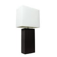 thumbnail image 2 of Alltherages LT1025-BGE 21in Modern and Stylish Leather Wrapped Base Table, Shade Beige, 2 of 3