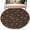 Brown, variant on Round Area Rug 6 Ft, Beige Floral Washable Non-Slip Circle Carpet for Living Room/Bedroom, Vintage Spring Botanical Flowers Low-Profile Indoor Mats Collection Rugs for Residential