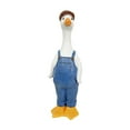 thumbnail image 3 of Garden Duck Statue Desk Sculpture Resin Crafted Whimsical Decoration for Bedroom Fireplace Courtyard Area, 3 of 9