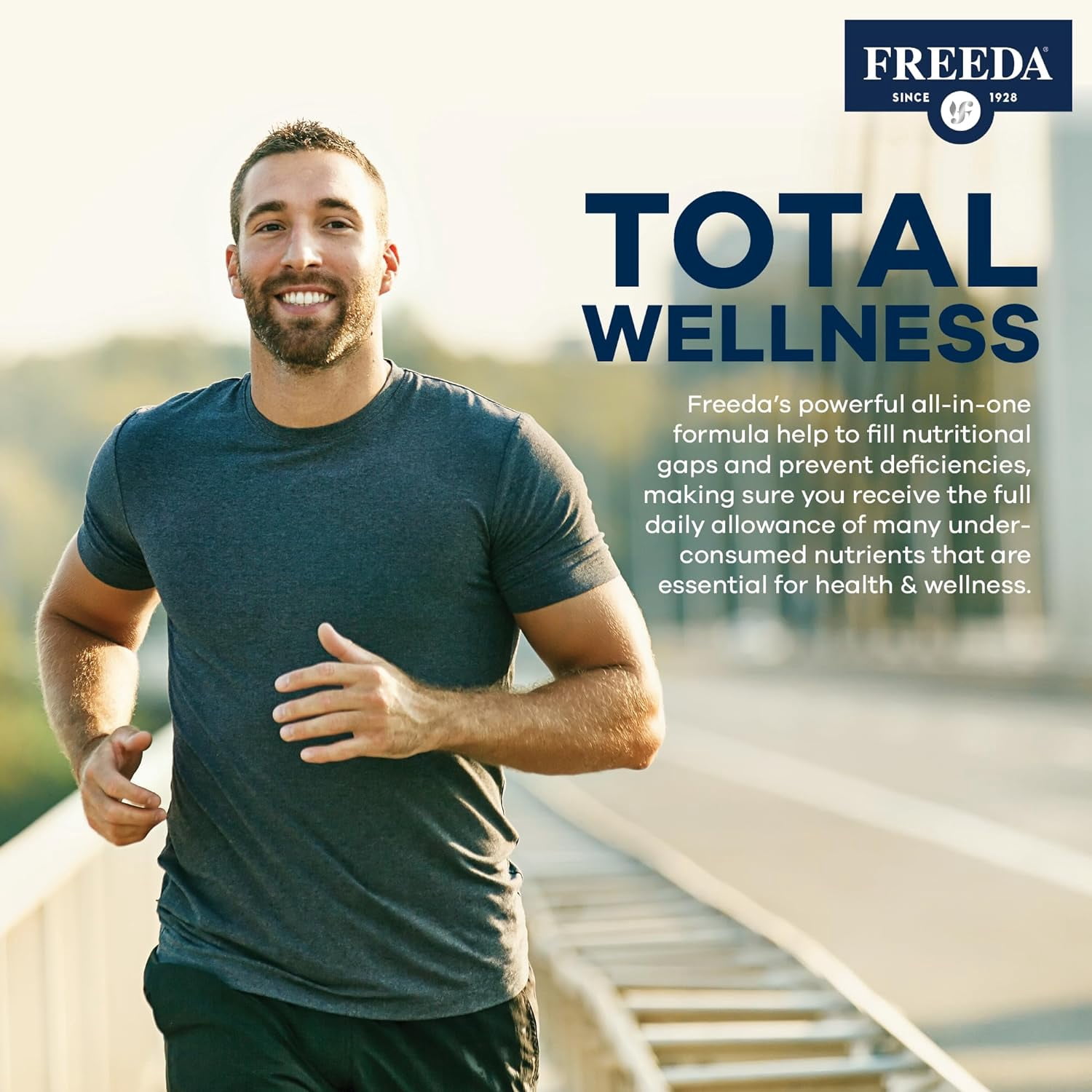 Freeda Iron Free Ultra Freeda High Potency Multivitamin for Women and Men, 120 Capsules