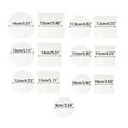 thumbnail image 3 of AOOOWER 100pcs Silicone Oil Paper Double-Sided BBQ Pan Replacement Paper Square/Round, 3 of 16