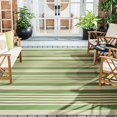 thumbnail image 2 of Safavieh Courtyard Green Indoor Outdoor Rug - 8' x 11', 2 of 5
