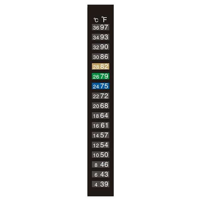 CUITINGAquarium Fish Tank Thermometer Temperature Sticker Accessories✨s Aquarium шй δθ J8V4