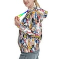 thumbnail image 2 of Sigee Colourful Horses for Women's Pullover Hoodie Sweatshirts Adult Casual Long Sleeve Sweatshirts ,Sizes S-2XL-Large, 2 of 7