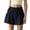 Black, variant on Shorts for Women 2 in 1 Athletic Shorts Elastic Drawstring Loose Quick Dry Running Workout Skort Pants with Pockets