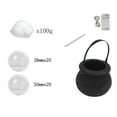 thumbnail image 5 of Witch Jar Bubbling Cauldron Set, Easy DIY Glowing Bubble Witch's Cauldron, Light up Witches Bubbling Cauldron, Bubbling Cauldron with Clear Ornaments, Halloween Party Indoor Witch Prop Decor, 5 of 7