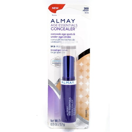 Almay Age Essentials Concealer with Broad Spectrum SPF 20, (Best Concealer For Aging Skin)