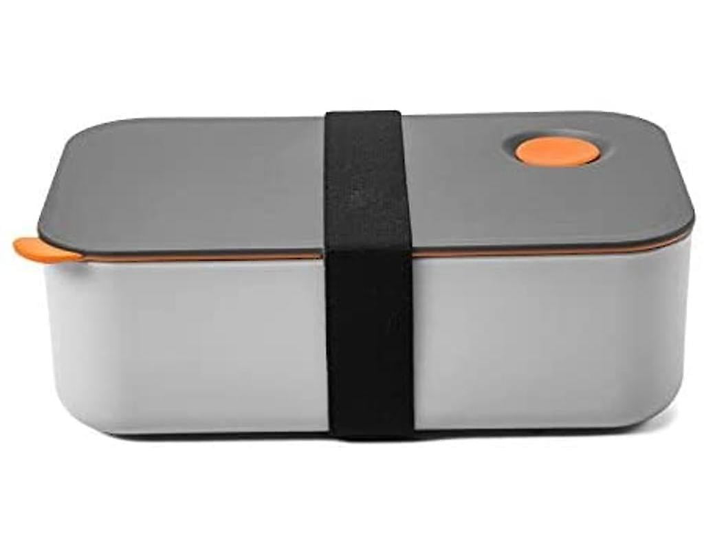 Lunch Box Acciaio Inox 800ml Con 3 Scomparti - Bento Box Ermetico Per Ufficio E Scuola - Foto 7