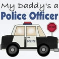 thumbnail image 2 of CafePress - My Daddy's A Police Officer Infant Bodysuit - Baby Light Bodysuit, Size Newborn - 24 Months, 2 of 4