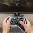 thumbnail image 2 of Manettes de Jeu Rgb Contrôleur de Jeu Bluetooth pour Ordinateur Switch Poignée de Jeu pour Téléphone Mobile Poignée avec Support et Récepteur, 2 of 5