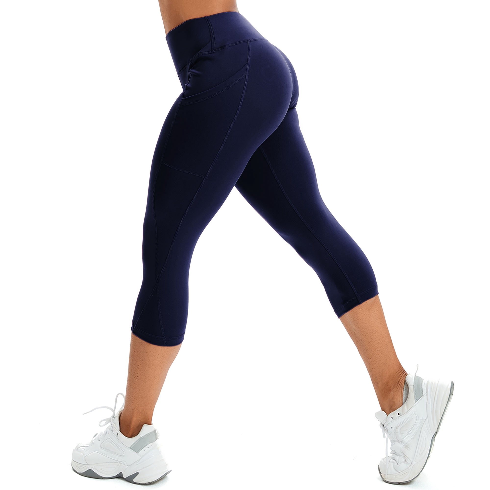 Activewear Capris With Pockets
