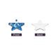thumbnail image 3 of Uxcell 200Pcs Acrílico Estrella Rhinestone 0.31x0.31" Gemas Plásticas de Fondo Plano Etiquetas para Manualidades Azul Agua, 3 of 6