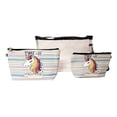 thumbnail image 2 of Unicorn or Mermaid Printed 3 pc Pouch Bag Set Cosmetic Makeup Pencil AccessoriesTime to be a Unicorn, 2 of 2