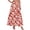 Red, variant on WRKEKC Flowy Skirts for Women Floral Print Elastic Waist Drawstring Pocket A Line Skirt with Summer Vibe