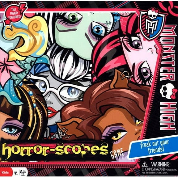 Monster High Horror-Scopes Game, animated Movies by Cardinal