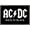 Barnwood Framed Version, variant on AC/DC: Back In Black - Logo Wall Poster, 14.725" x 22.375"