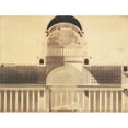 thumbnail image 2 of Etienne-Louis Boullée 24x19 Black Ornate Framed Double Matted Museum Art Print Titled: Architectural Project for the Church of the Madeleine (1777-1785), 2 of 5