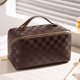 thumbnail image 1 of Bolsa de almohada cuadrada, bolsa de cosméticos para mujer, gran capacidad, portátil, bolsa de almacenamiento para cosméticos de viaje cibernética, 1 of 6