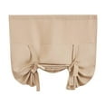 thumbnail image 2 of Check Lace Up Curtains For Windows 46 X 63 Inch Rod Pocket Translucent Filter Curtains For Kitchen Bedroom Living Room Doors And Windows Farmhouse 1 Panel, 2 of 7