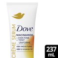 thumbnail image 1 of Dove Crème Body Serum Niacinamide + Even Tone for Dark Spots and Uneven Tone with Vitamin C, Pro-Retinol and Shea Butter 237mL, 1 of 8