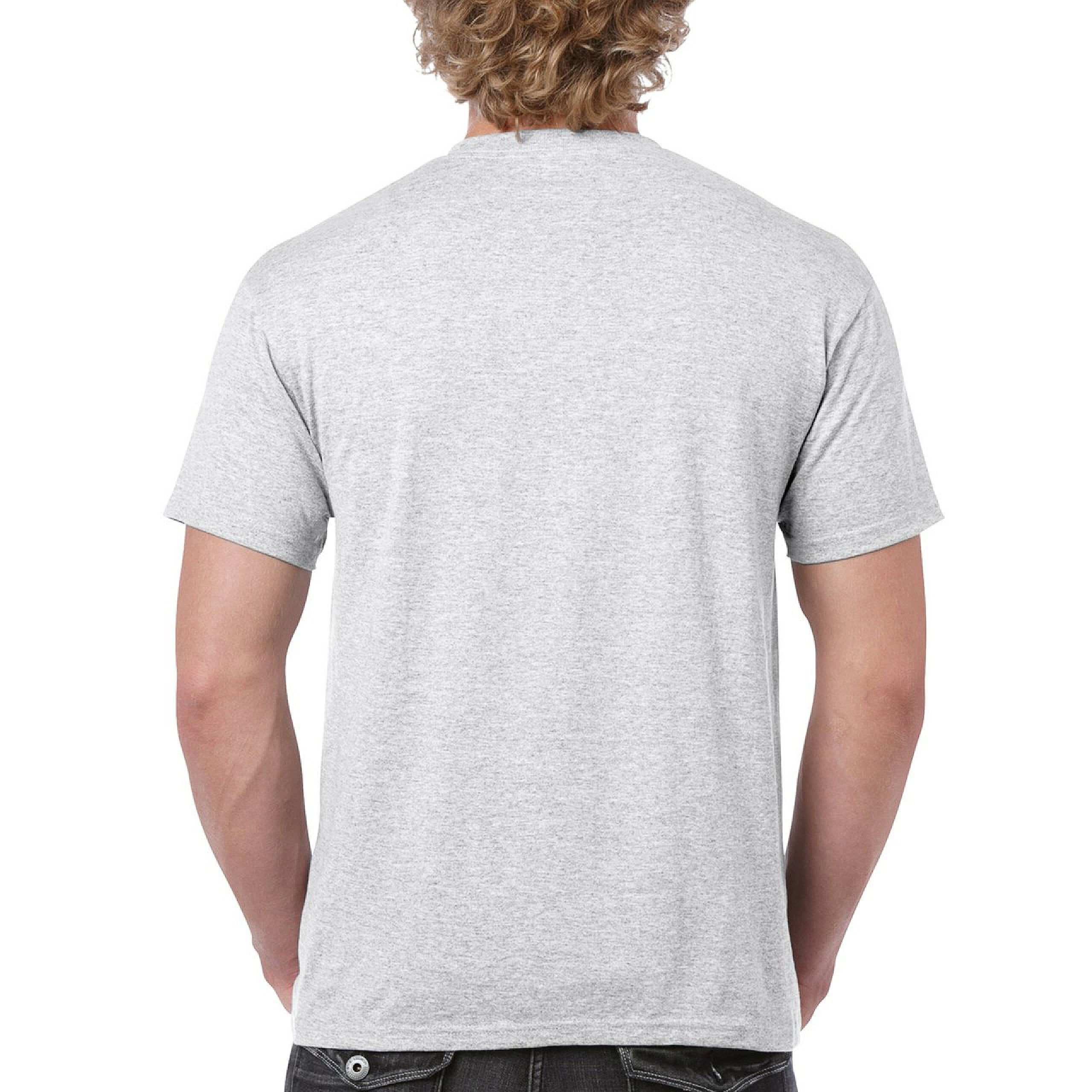Tee Hunt Christmas Crew Dabbing T-shirt Reindeer Santa Claus Elf Snowman Men's Tee, Ash Gray, X-Large