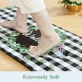 thumbnail image 3 of Kitchen Mats for Floor Set of 2, Spring Leaf Kitchen Rugs, Cushioned Anti Fatigue Mats for Kitchen Floor Mat, Kitchen Floor Mat, Buffalo Plaid Kitchen Rug and Mats Non Skid Waterproof, 3 of 6
