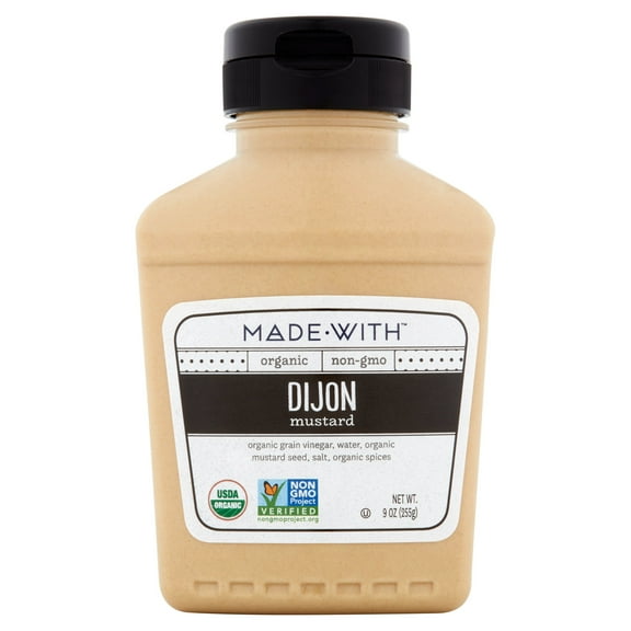Made With Mustard Dijon Org,9 Oz (Pack Of 6)