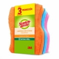 thumbnail image 1 of Fibra Esponja Scotch-Brite Cero Rayas Fajilla, 3 piezas, 1 of 4