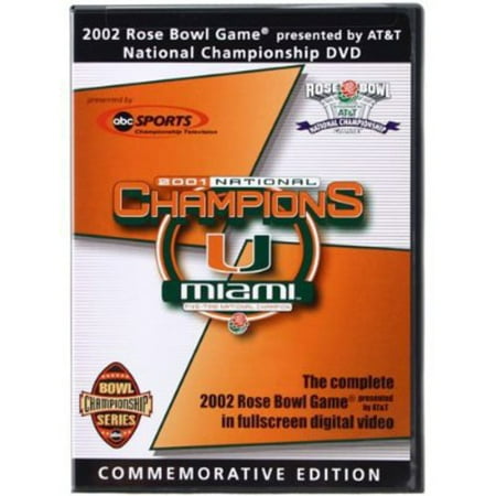 Miami Hurricanes: 2002 Rose Bowl Game (DVD)