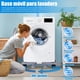 thumbnail image 5 of Base Lavadora Ajustable, Base Lavadora de Doble Tubos Ajustable, Lavadora Multifuncional Refrigerador, para Secadora, Lavadora, Refrigerador (8 Patas + 4 Ruedas, Gris), 5 of 7