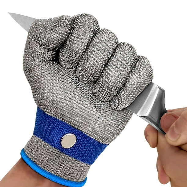 ShenMo Gants Anti Coupure gants Protection Haute Performance Niveau 5 Gant  Cuisine Anti Coupure Gants de Travail pour Découpe de Viande, Filet de  Poisson, Mandoline et D'huîtres 1PC (XL) 