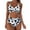 Pattern 04, variant on Erwazi High Waisted Bikini Sets for Women Front Ruched 2 Piece Bathing Suits Tummy Control Swimsuit