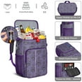 thumbnail image 5 of Celestial Insulated Backpack Cooler - Mystical Moon & Starry Night Aesthetic, 20L Leakproof Cooler Bag for Camping, Hiking, Beach Trips, 5 of 5