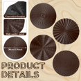 thumbnail image 3 of Decoración mural Hicarer Sunburst de metal, 30 cm, para hogar y oficina, 3 of 6