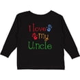 thumbnail image 3 of Inktastic I Love My Uncle Childs Boys or Girls Long Sleeve Toddler T-Shirt, 3 of 5