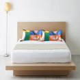 thumbnail image 6 of Yayeee Pillowcase Standard Size Set of 2 Satin Wrinkle Resistant Pillow Case, Abstract Plants, 6 of 7