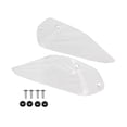 thumbnail image 1 of Ruiboury All-Weather Windscreen Plate Side Panel For Versatile Durable Windshield Panel Deflects Relever Transparent Color 1Set, 1 of 6