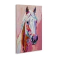 thumbnail image 4 of Stupell Industries Horse Visage on Pink Animals Painting Wrapped Canvas Art Print Wall Art, 16 x 24, 4 of 8